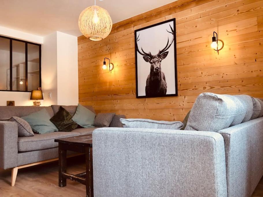Appartement T4 8 Couchages Spacieux Et Cosy Au Pied Des Pistes Génos Zewnętrze zdjęcie